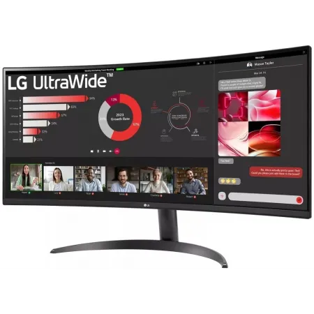 Монитор LG 34" UltraWide 34WR50QC-B черный VA LED 21:9 HDMI матовая 300cd 178гр/178гр 3440x1440 100Hz FreeSync DP WQ 5.9кг