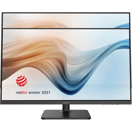 Монитор MSI 27" Modern MD272XP черный IPS LED 1ms 16:9 HDMI M/M матовая HAS Piv 300cd 178гр/178гр 1920x1080 100Hz DP FHD USB 5.85кг