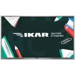 Панель Ikar 65" ИП 65-214-410 черный IPS LED 8ms 16:9 DVI HDMI M/M матовая 1200:1 400cd 178гр/178гр 3840x2160 VGA DP SPDIF UHD USB 51кг (RUS)