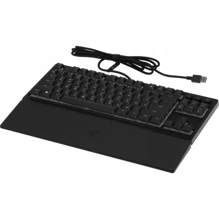 Клавиатура Razer Ornata V3 Tenkeyless механическая черный USB Multimedia for gamer LED (подставка для запястий) (RZ03-04880100-R3M1)