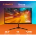 Монитор SunWind 23.8" SM-24FV222 черный VA 5ms 16:9 HDMI матовая 250cd 178гр/178гр 1920x1080 100Hz FreeSync VGA FHD 2.79кг