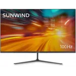 Монитор SunWind 27" SM-27FV222 черный VA LED 5ms 16:9 HDMI матовая 250cd 178гр/178гр 1920x1080 100Hz VGA FHD 4.2кг