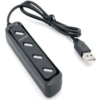 Разветвитель USB 2.0 BPH-1729 4порт. черный