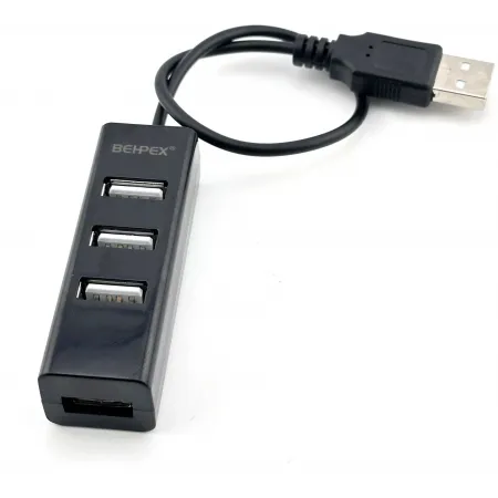 Разветвитель USB 2.0 BPH-1906 4порт. черный