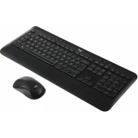 Клавиатура + мышь Logitech MK540 клав:черный мышь:черный USB беспроводная slim Multimedia (920-008691)