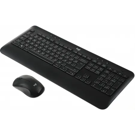 Клавиатура + мышь Logitech MK540 клав:черный мышь:черный USB беспроводная slim Multimedia (920-008691)