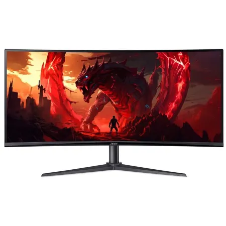 Монитор Acer 34" Nitro XZ342CUV3bmiiphx черный VA LED 1ms 21:9 HDMI M/M матовая HAS 400cd 178гр/178гр 3440x1440 180Hz DP 2K