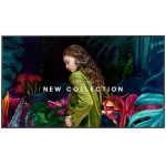 Панель Samsung 75" QB75C черный VA LED 8ms 16:9 HDMI матовая 350cd 178гр/178гр 3840x1920 4K USB 38.3кг