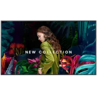 Панель Samsung 75" QB75C черный VA LED 8ms 16:9 HDMI матовая 350cd 178гр/178гр 3840x1920 4K USB 38.3кг