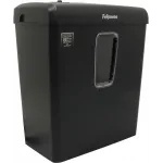 Шредер Fellowes PowerShred Р-30С черный (секр.P-4) фрагменты 6лист. 15лтр. скрепки скобы пл.карты