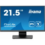 Монитор Iiyama 21.5" ProLite T2252MSC-B2 черный IPS LED 5ms 16:9 HDMI M/M глянцевая 250cd 178гр/178гр 1920x1080 60Hz DP FHD USB Touch 4.5кг