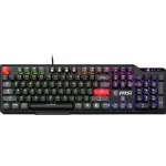 Клавиатура MSI VIGOR GK41 DUSK LR RU механическая черный/серый USB Multimedia for gamer LED (S11-04RUB01-CLA)