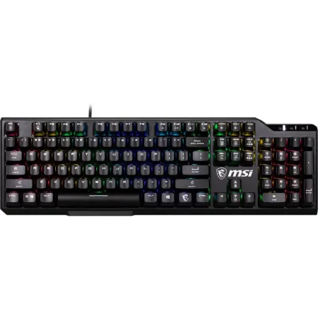 Клавиатура MSI VIGOR GK41 LR RU механическая черный USB Multimedia for gamer LED (S11-04RU248-CLA)