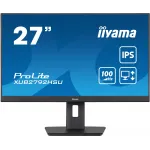 Монитор Iiyama 27" ProLite XUB2792HSU-B6 черный IPS LED 4ms 16:9 HDMI M/M матовая HAS Piv 250cd 178гр/178гр 1920x1080 100Hz DP FHD USB 5.7кг