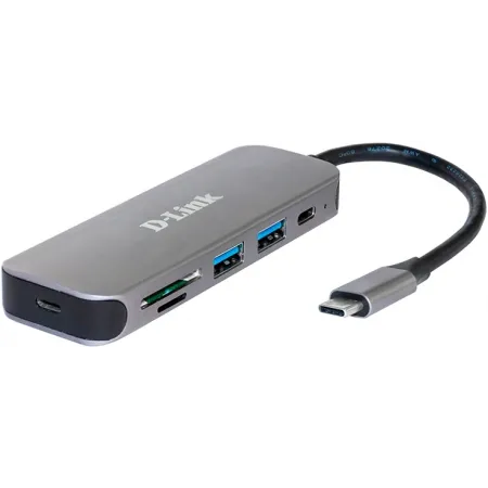 Разветвитель USB 2.0 D-Link DUB-2325 2порт. черный (DUB-2325/A2A)