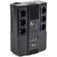 Источник бесперебойного питания Бастион Skat-UPS 600 AI 360Вт 600ВА черный