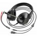 Наушники с микрофоном Hoco W108 Sue черный 2м мониторные USB оголовье (W108)
