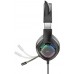 Наушники с микрофоном Hoco W107 Cute cat черный 2м мониторные USB оголовье (W107)