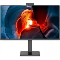 Монитор NPC 27" MF2712-B черный IPS LED 4ms 16:9 HDMI M/M Cam матовая HAS Piv 300cd 178гр/178гр 1920x1080 100Hz G-Sync FreeSync VGA DP FHD USB 7.9кг