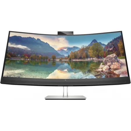 Монитор HP 34" Curved E34M G4 черный VA 5ms 21:9 HDMI M/M Cam HAS Piv 400cd 178гр/178гр 3440x1440 75Hz DP WQ USB 11.98кг