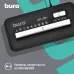 Шредер Buro Home BU-S600 (секр.Р-1) ленты 6лист. 10лтр. пл.карты