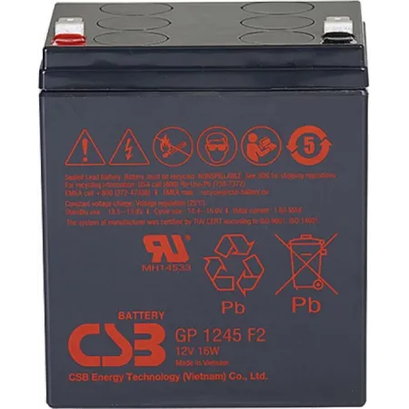 Батарея для ИБП CSB GP1245 (12V16W) 12В 16Ач