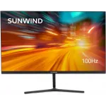 Монитор SunWind 23.8" SM-24FI223 черный IPS LED 5ms 16:9 HDMI матовая 250cd 178гр/178гр 1920x1080 100Hz VGA DP FHD 3.0кг