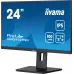 Монитор Iiyama 23.8" ProLite XUB2492HSU-B6 черный IPS LED 0.4ms 16:9 HDMI M/M матовая HAS Piv 250cd 178гр/178гр 1920x1080 100Hz DP FHD USB 4.9кг