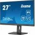 Монитор Iiyama 27" ProLite XUB2792QSU-B6 черный IPS LED 0.4ms 16:9 HDMI M/M матовая HAS Piv 250cd 178гр/178гр 2560x1440 100Hz DP WQ USB 6.1кг