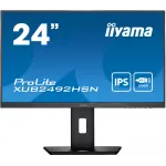 Монитор Iiyama 23.8" ProLite XUB2492HSN-B5 черный IPS LED 16:9 HDMI M/M матовая HAS Piv 250cd 178гр/178гр 1920x1080 75Hz DP FHD USB 5.6кг