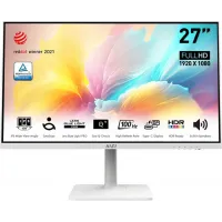 Монитор MSI 27" Modern MD2712PW белый IPS LED 1ms 16:9 HDMI M/M матовая HAS Piv 300cd 178гр/178гр 1920x1080 100Hz FreeSync FHD USB 5.85кг