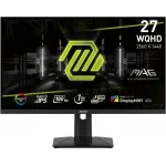 Монитор MSI 27" Mag 274QRF QD E2 черный IPS LED 16:9 HDMI полуматовая HAS Piv 1000:1 400cd 178гр/178гр 2560x1440 180Hz DP Quad 2K (1440p) USB 6.05кг