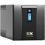 Источник бесперебойного питания ITK Electra EET-1200VA-1-002 720Вт 1200ВА черный