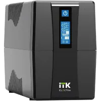 Источник бесперебойного питания ITK Electra EET-0600VA-1-001-S 360Вт 600ВА черный