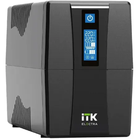 Источник бесперебойного питания ITK Electra EET-0600VA-1-001-S 360Вт 600ВА черный