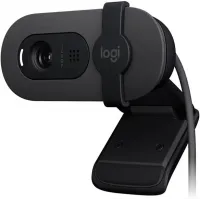 Камера Web Logitech HD Webcam Brio 100 черный 2Mpix (1920x1080) USB-A с микрофоном (960-001587)