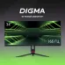 Монитор Digma 34" Overdrive 34A711Q черный VA LED 4ms 21:9 HDMI M/M матовая HAS Piv 300cd 178гр/178гр 3440x1440 165Hz G-Sync FreeSync DP UW 7.3кг