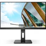 Монитор AOC 23.8" 24P2QM черный VA LED 4ms 16:9 DVI HDMI M/M матовая HAS Piv 300cd 178гр/178гр 1920x1080 75Hz VGA DP FHD USB 4.75кг