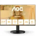 Монитор AOC 27" Basic-Line 27B3HA2 черный IPS LED 1ms 16:9 HDMI M/M матовая 250cd 178гр/178гр 1920x1080 100Hz VGA FHD 3.4кг