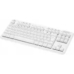 Клавиатура Logitech G715 TKL механическая белый USB беспроводная BT/Radio Multimedia for gamer LED (подставка для запястий) (920-010464)