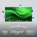 Монитор Digma 23.8" Progress 24P502F белый IPS LED 7ms 16:9 HDMI M/M матовая 250cd 178гр/178гр 1920x1080 100Hz G-Sync FreeSync VGA DP FHD 2.8кг