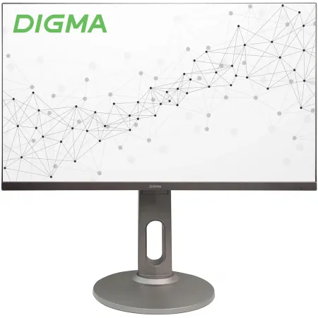 Монитор Digma 27" Progress 27P705Q черный IPS LED 5ms 16:9 HDMI M/M матовая HAS 300cd 178гр/178гр 2560x1440 75Hz FreeSync DP 2K 6.1кг