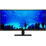 Монитор Lenovo 34" ThinkVision P34w-20 черный IPS LED 6ms 21:9 HDMI M/M HAS Piv 300cd 178гр/178гр 3440x1440 60Hz DP WQ HD 2K (1440p) USB 10.8кг