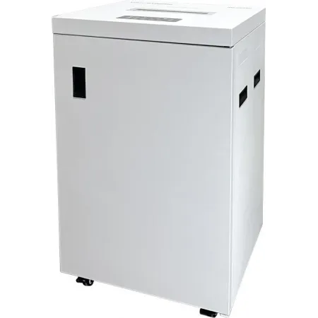 Шредер Office Kit S1050TS 0,8x2 белый (секр.P-7) фрагменты 7лист. 105лтр. скобы пл.карты CD