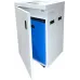 Шредер Office Kit S1050TS 0,8x2 белый (секр.P-7) фрагменты 7лист. 105лтр. скобы пл.карты CD