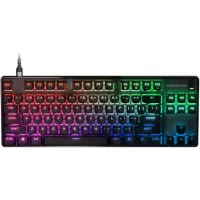 Клавиатура Steelseries Apex 9 TKL механическая черный USB Multimedia for gamer LED (подставка для запястий) (64847)