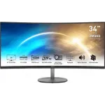 Монитор MSI 34" Pro MP341CQ черный VA LED 1ms 21:9 HDMI M/M матовая 300cd 178гр/178гр 3440x1440 100Hz FreeSync DP 2K 7.7кг