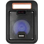 Колонки BBK BTA603 1.0 черный 20Вт портативные