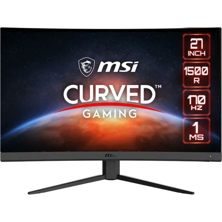 Монитор MSI 27" G27CQ4 E2 черный VA LED 16:9 HDMI матовая 250cd 178гр/178гр 2560x1440 170Hz FreeSync Premium DP 2K 4.73кг