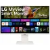 Монитор LG 31.5" MyView 32SR85U-W белый IPS LED 16:9 HDMI M/M Cam матовая HAS 400cd 178гр/178гр 3840x2160 60Hz 4K USB 7.7кг